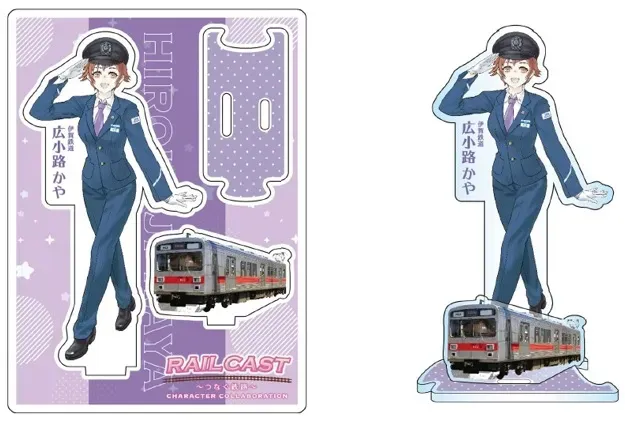 伊賀鉄道 つながるアクリルフィギュア イメージ