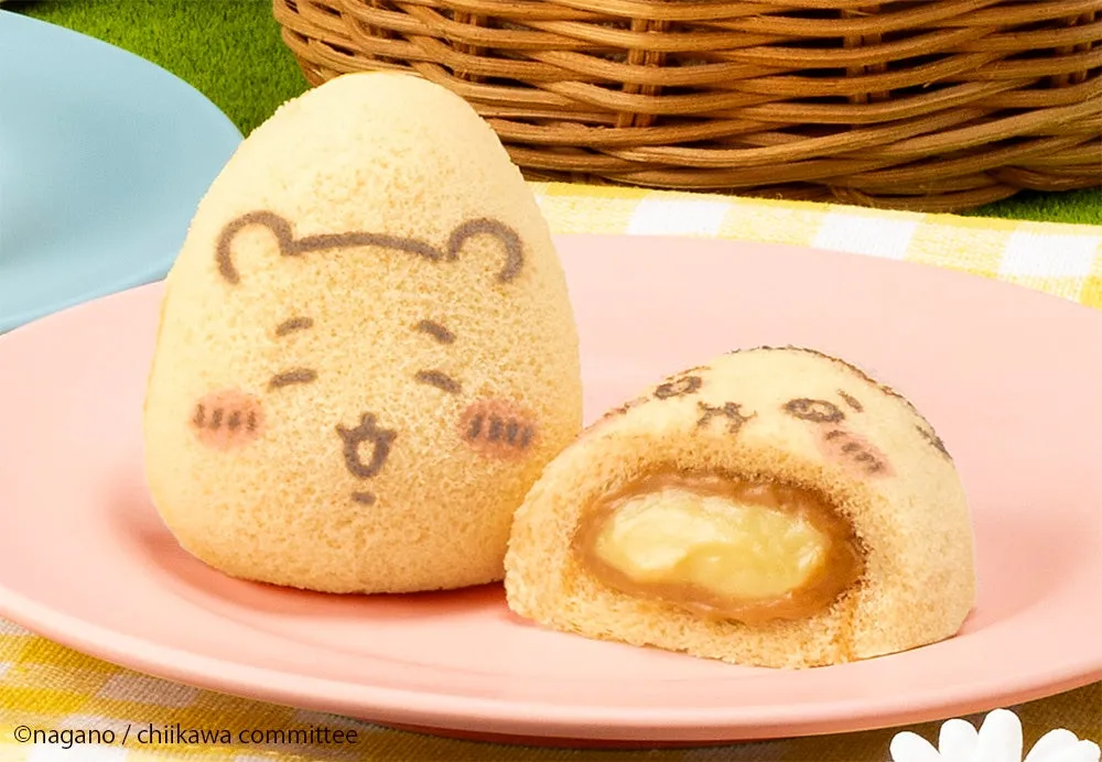 ちいかわバナナプリンケーキ 断面
