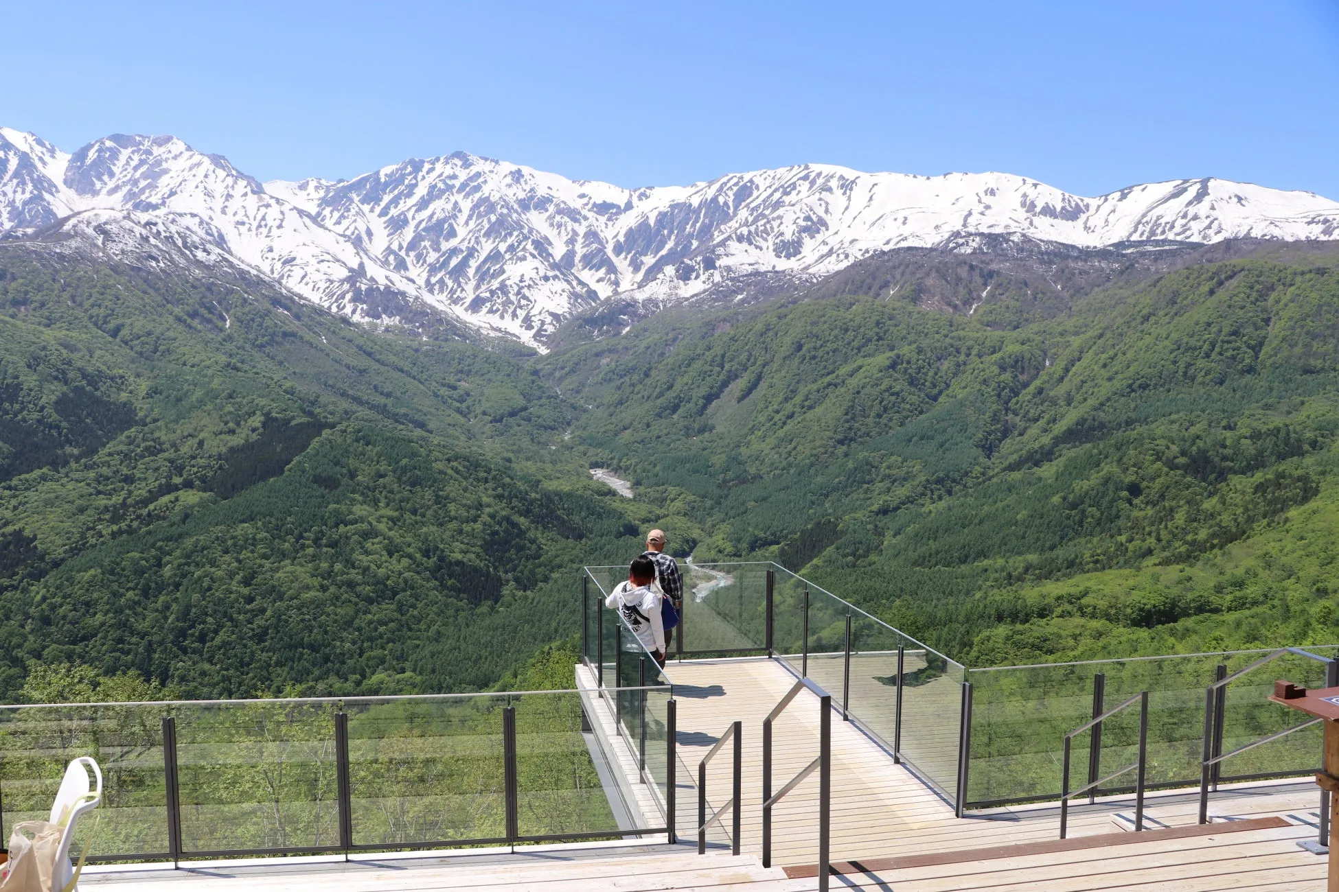 白馬岩岳山頂からの絶景