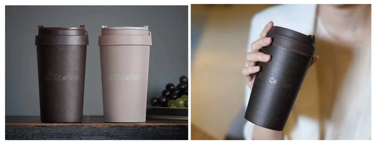 コーヒー粉再利用タンブラー
