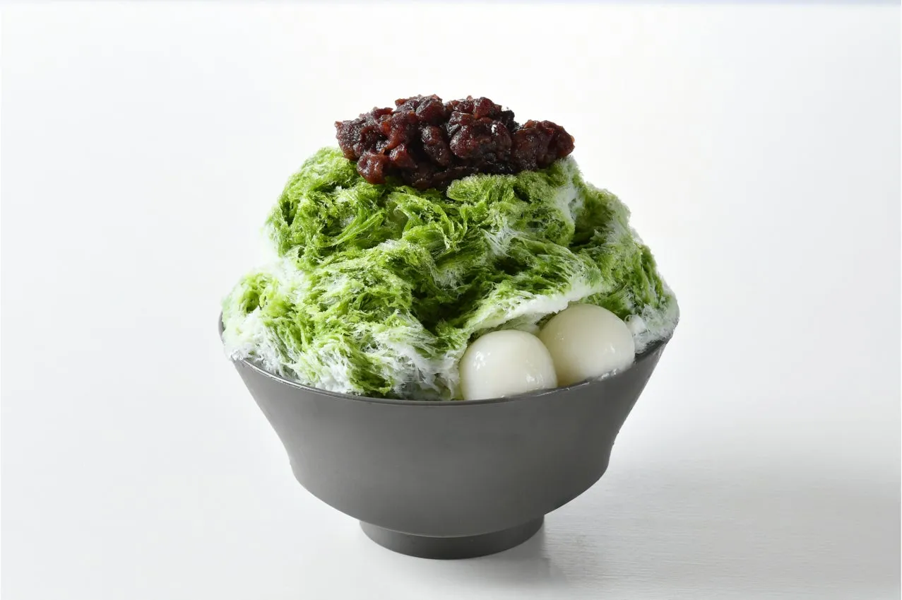 抹茶金時ミルク (越のゆ鯖江店)