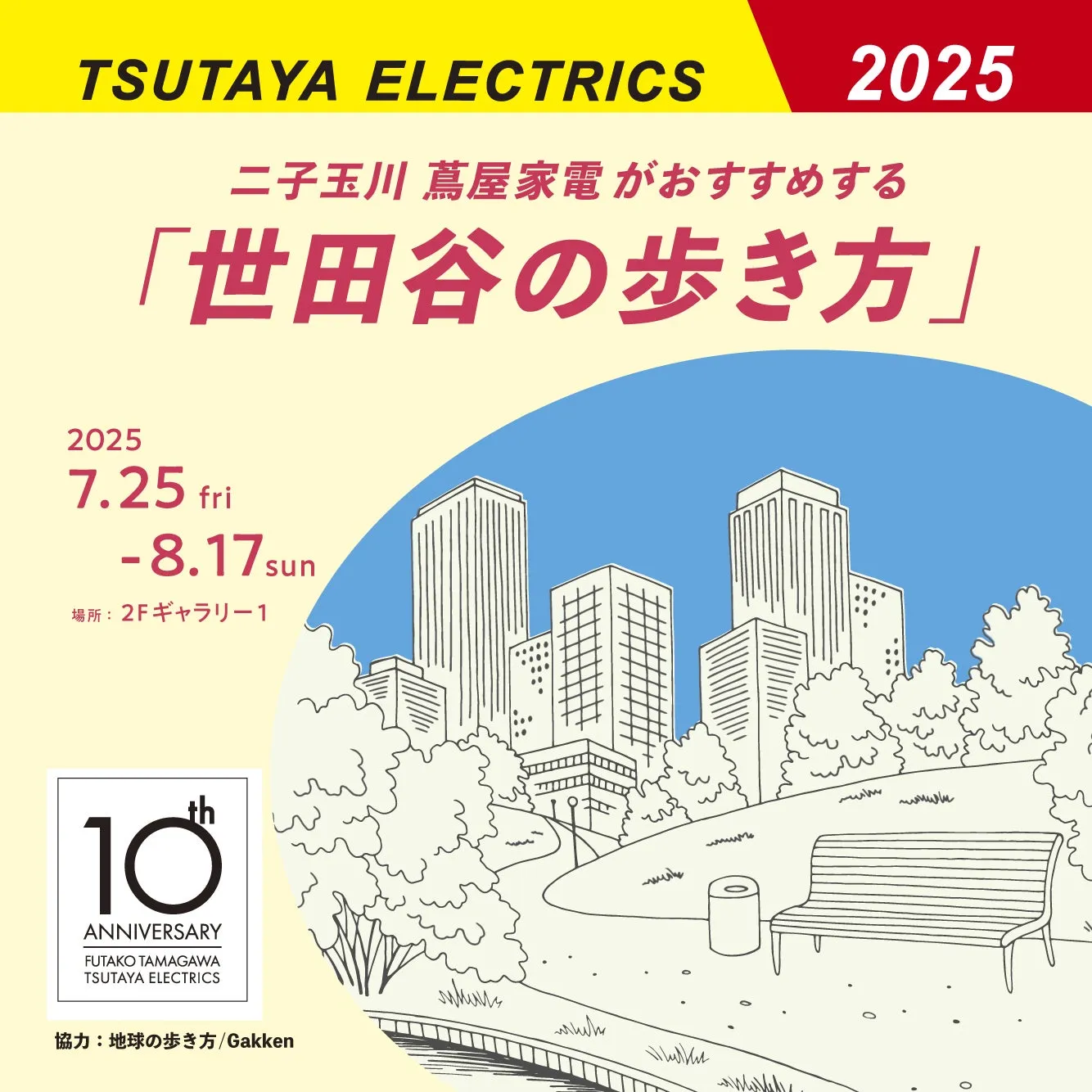 世田谷の歩き方 展示