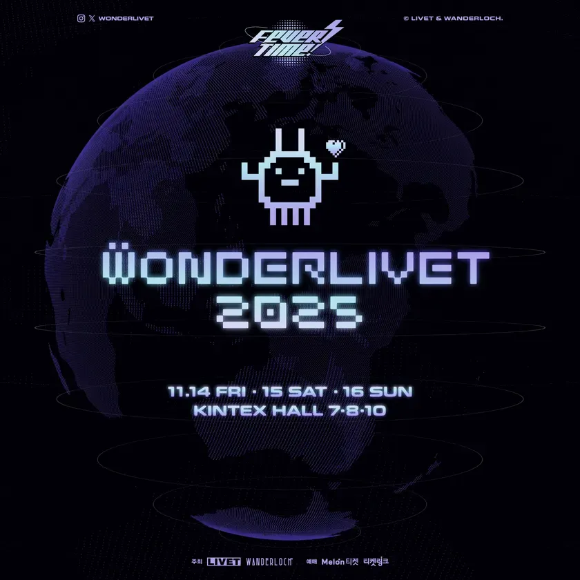 WONDERLIVET 2025 メインポスター