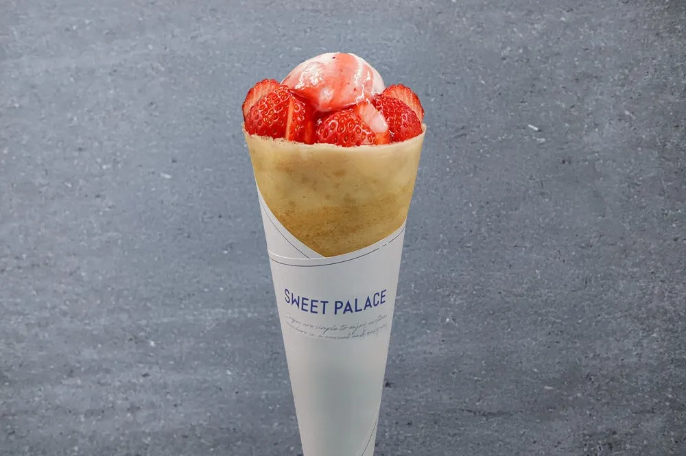SWEET PALACEのクレープ