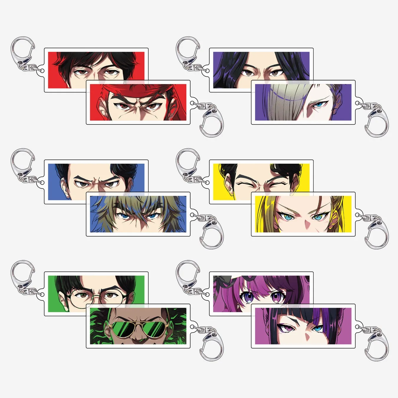 REJECT x STREET FIGHTER 6 ACRYLIC KEY CHAIN