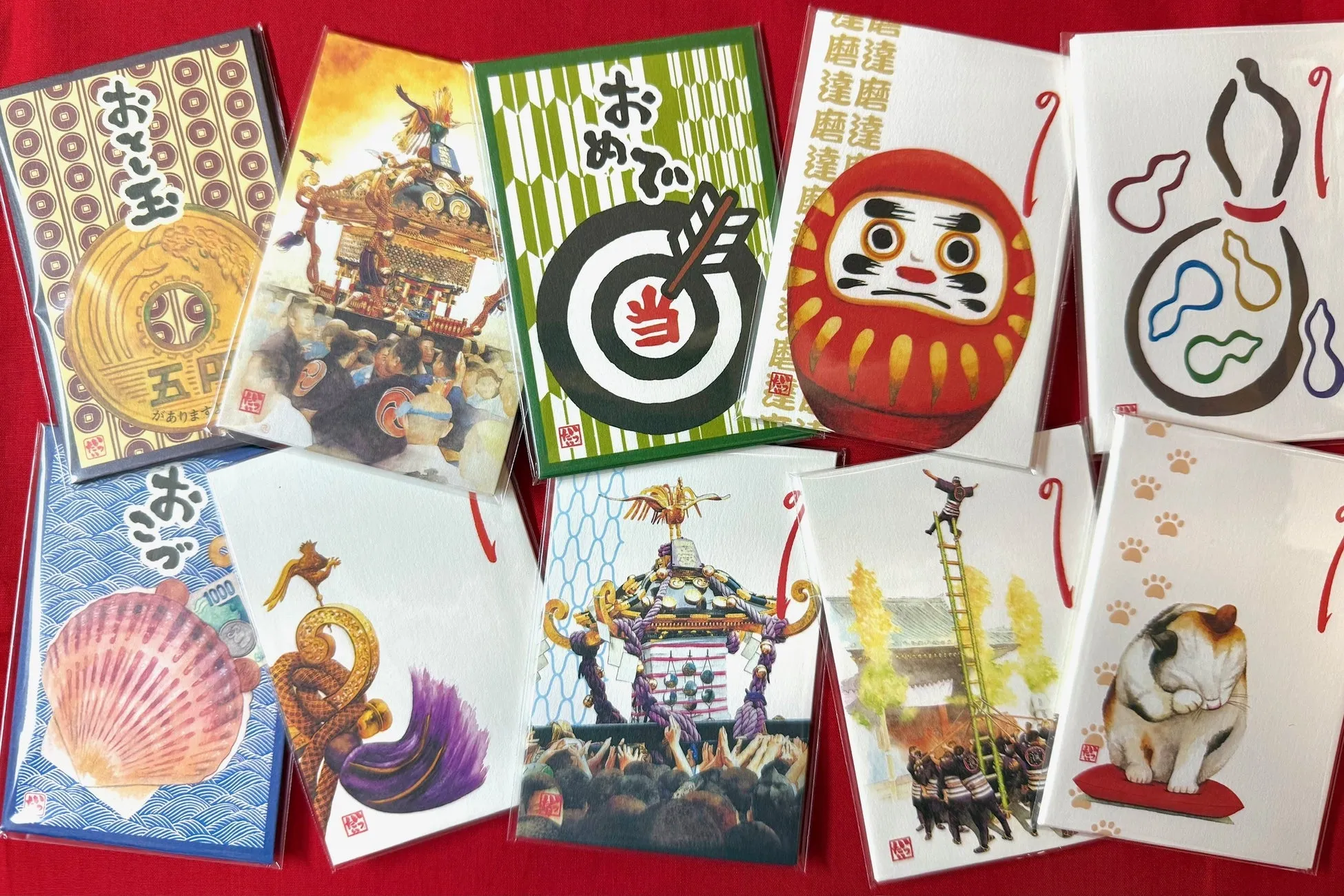 祭絵師 船橋一泰氏の作品例