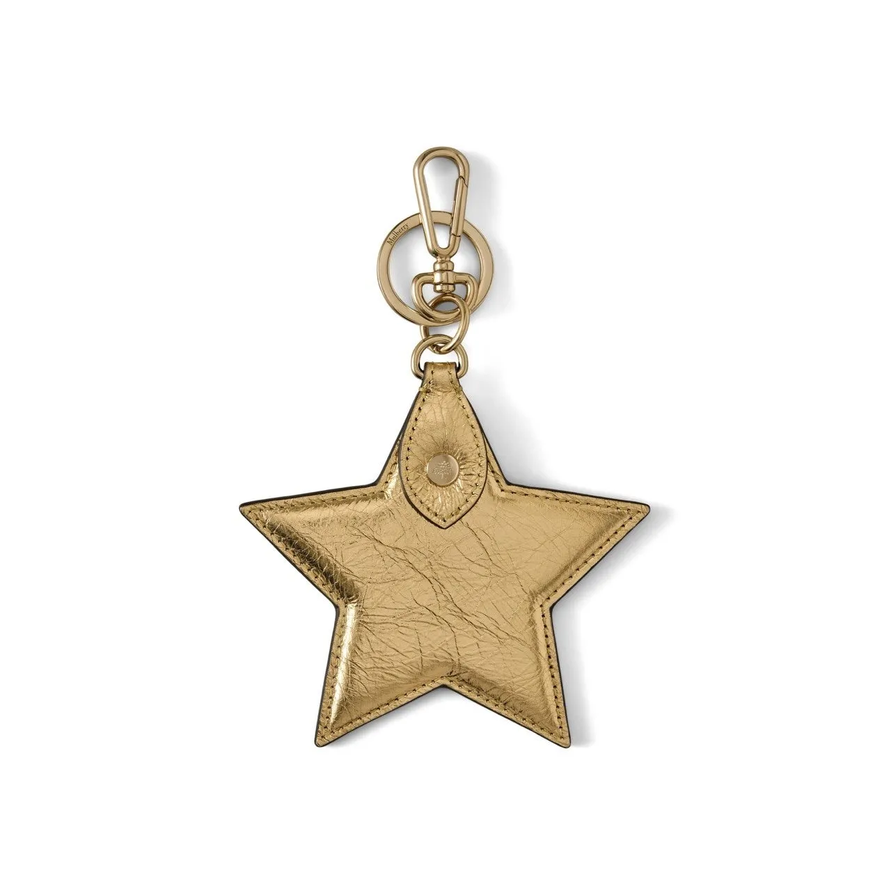 金色の星型のキーホルダー