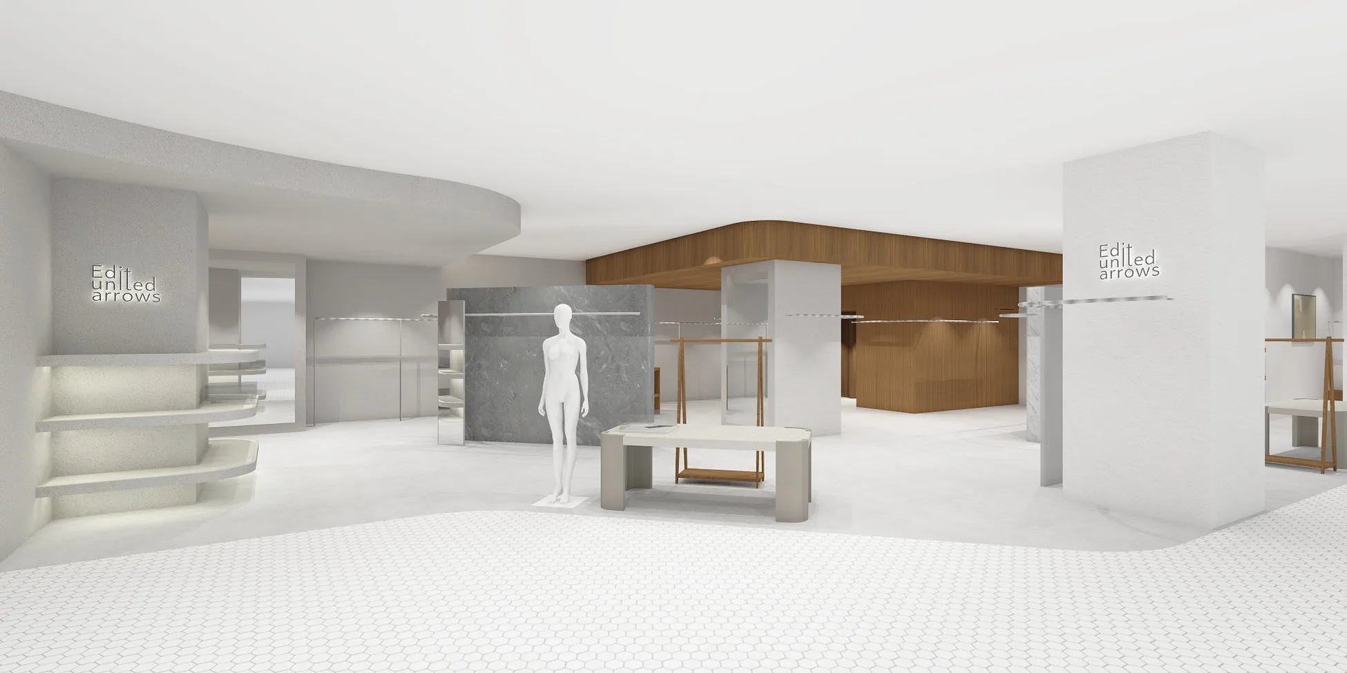 Edit united arrowsの洗練された店舗内装