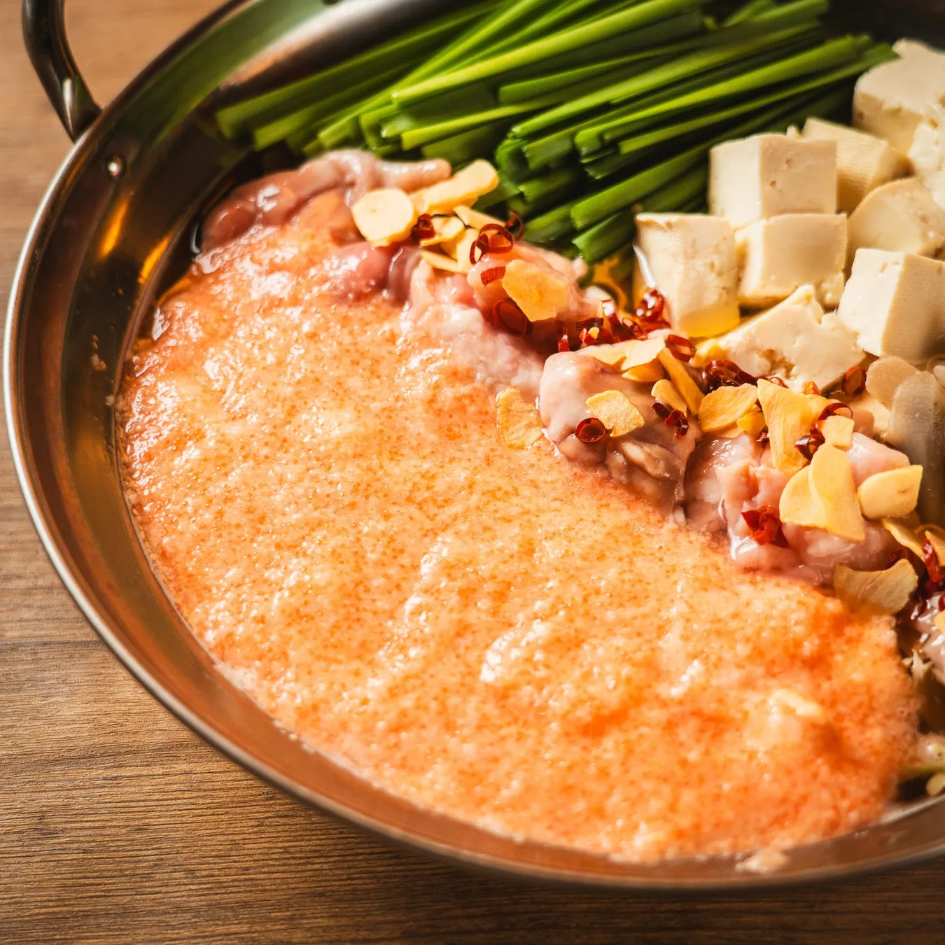 鍋料理のクローズアップ写真