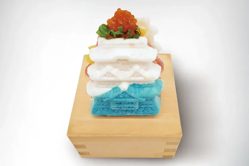 熱海城天守 海鮮最中