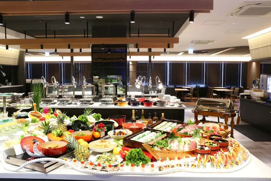 夜景の見えるレストラン