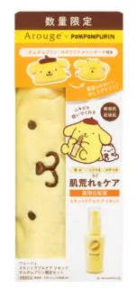 数量限定 Arouge x Pompompurin, アールジェ スキンケア リキッド ポムポムプリン限定セット