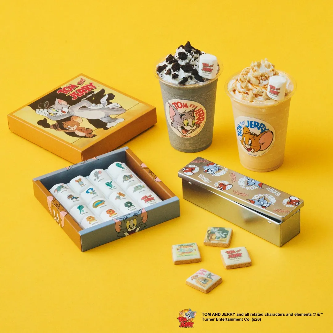 トムとジェリーのキャラクターグッズ、お菓子、ドリンク