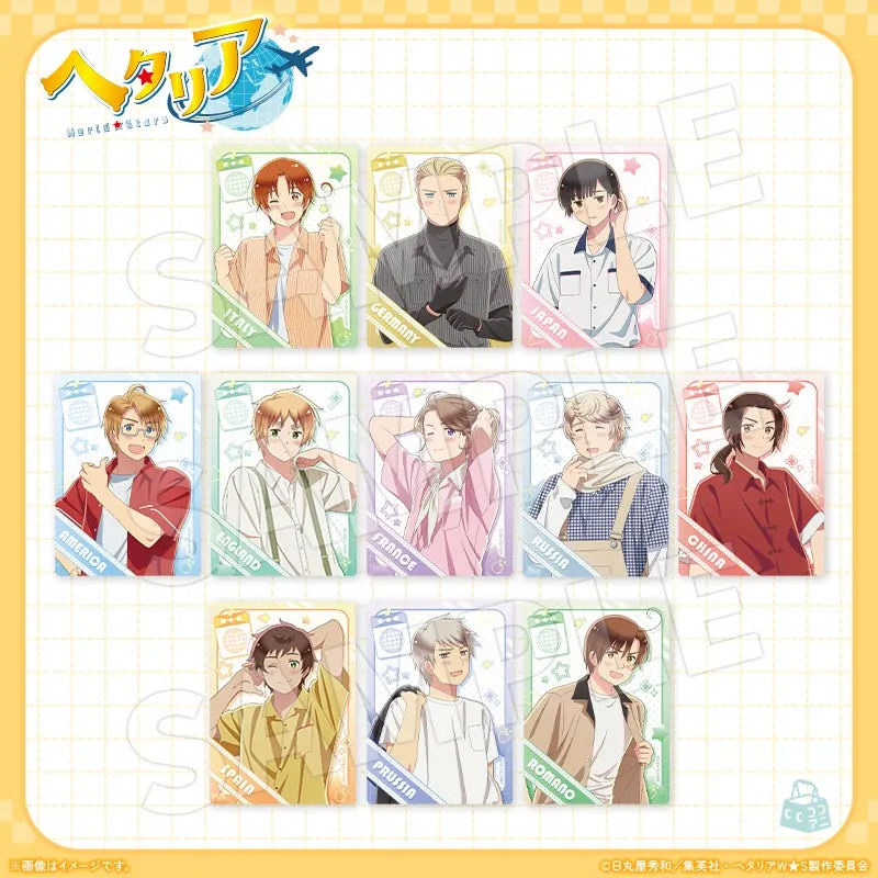 ヘタリア World☆Stars フレークシール