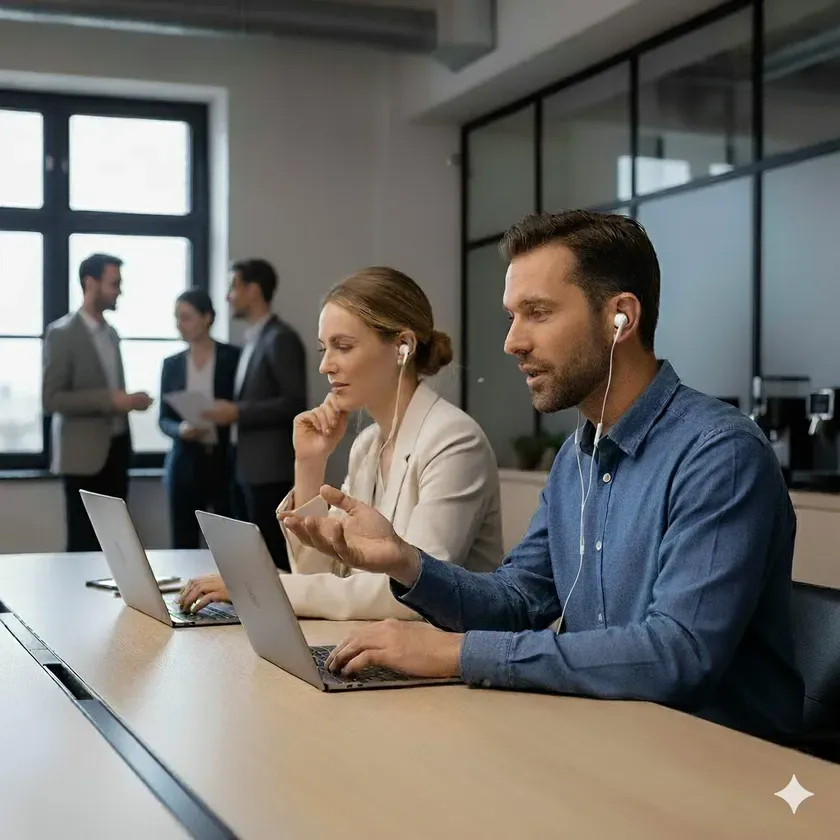 リモート会議で快適使用