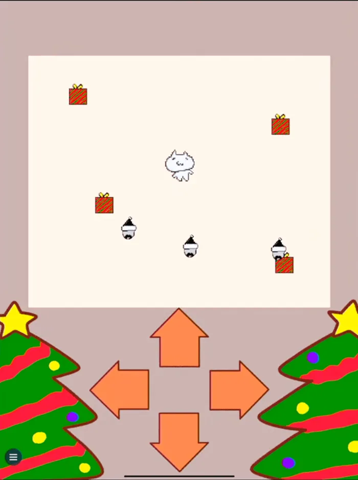 クリスマスゲームのスクリーンショット