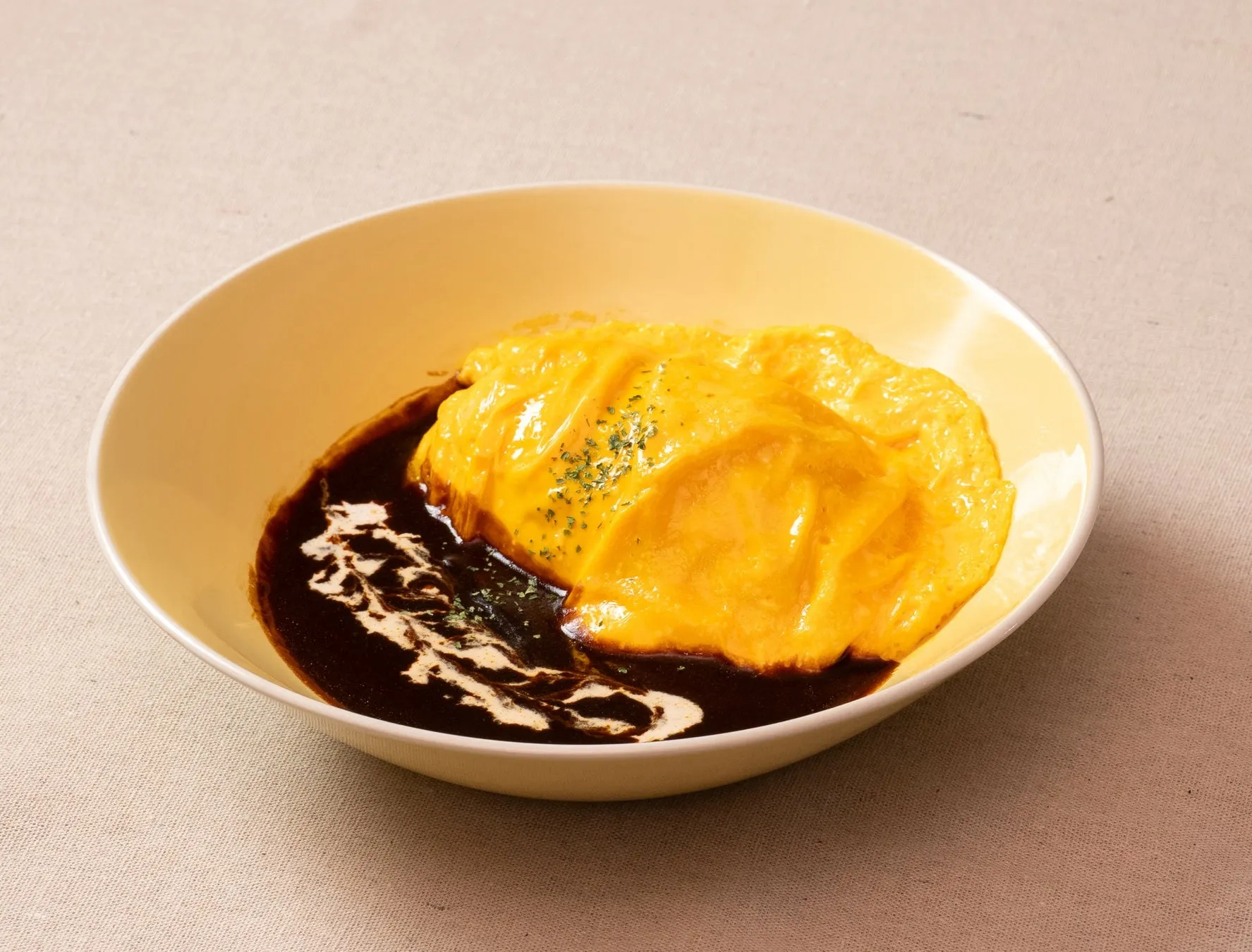 角谷さんの卵で作ったオムライス