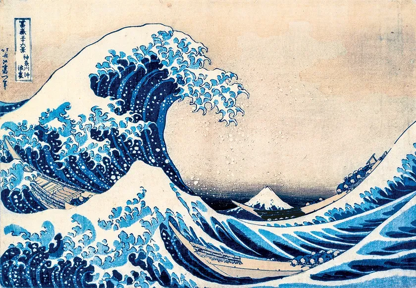 冨嶽三十六景 神奈川沖浪裏