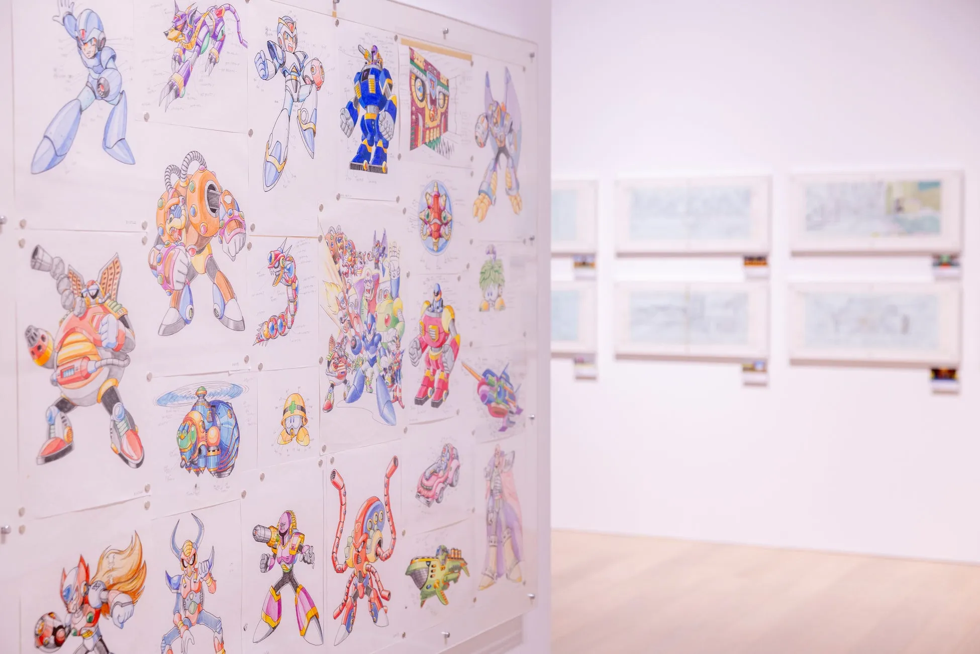 アニメのキャラクターデザインのイラスト