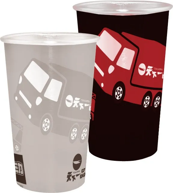 色が変わるタンブラーのイラスト