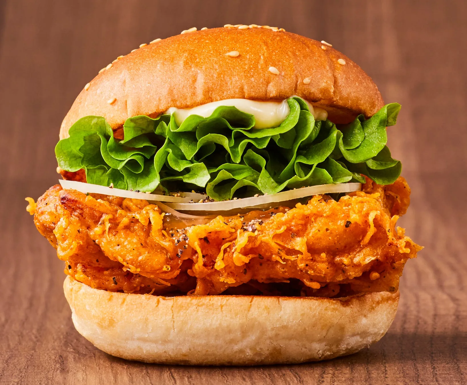 塩レモンチキンバーガー