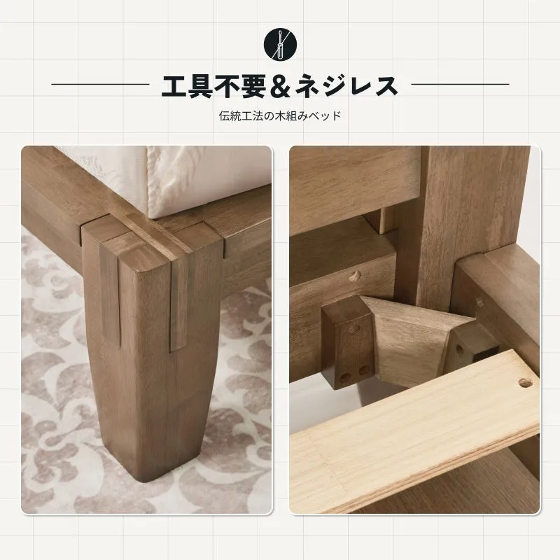 工具不要＆ネジレスの木組み